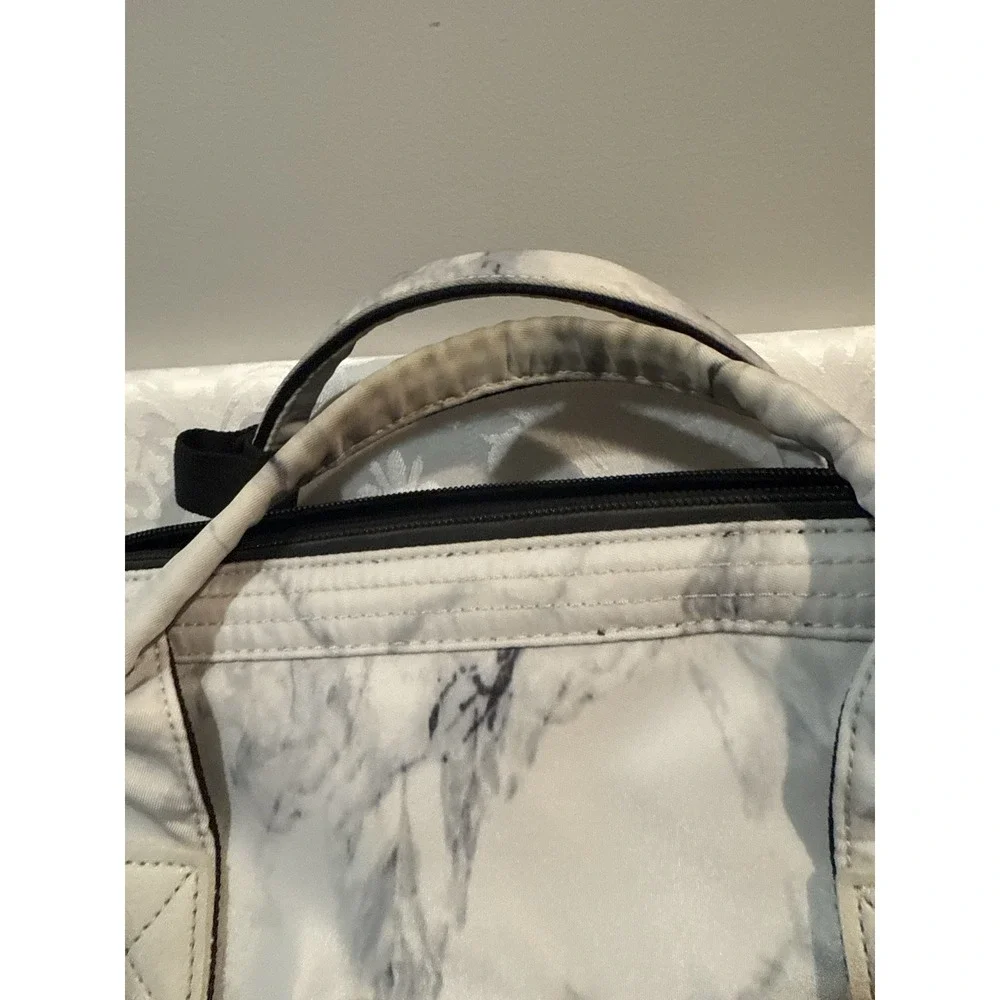 Lokass Utilitytool Travel Laptop Backpack Mens OS White Grey Marble Good Utility
